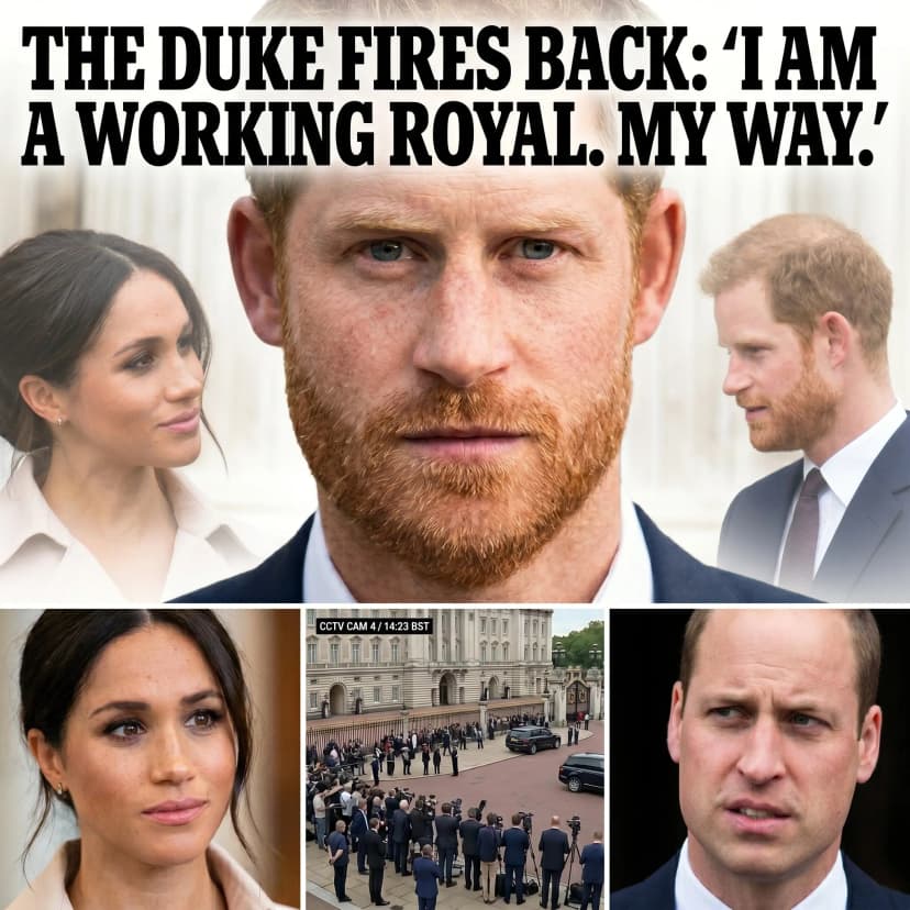 5 MINUTES AGO: HARRY FIRES BACK! 💥 Prince Harry responds after being slammed as ‘not a working royal.’ His direct reply has everyone talking—could this be a sign of deeper tensions?