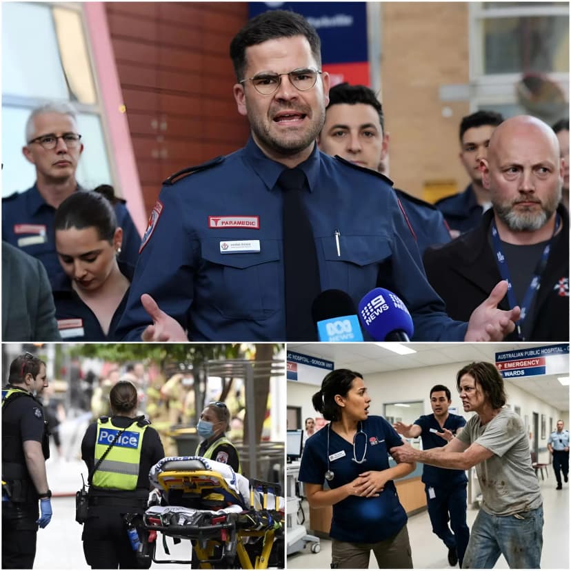 🚨 BREAKING NEWS SPARKING OUTRAGE ACROSS AUSTRALIA 🚨 “WE WILL NOT SACRIFICE THE LIVES OF OUR PARAMEDICS TO SERVE PEOPLE WHO ARE WILLING TO ATTACK THEM.”