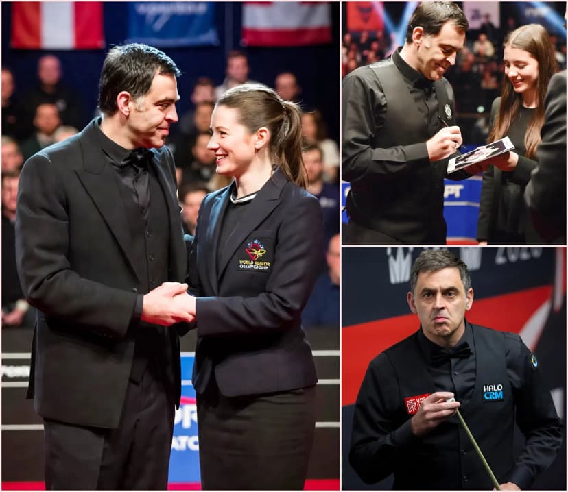 💝 A TOUCHING MOMENT AFTER THE FINAL: Following his convincing victory in the 2026 World Seniors Snooker Championship final, Ronnie O’Sullivan not only impressed with his outstanding performance but also touched the hearts of fans with a moving gesture