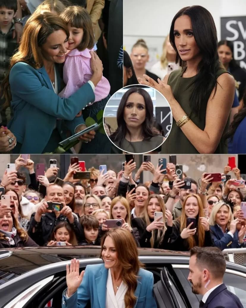 “MEGHAN MARKLE THOUGHT ALL EYES WOULD STAY ON HER — THEN KATE MIDDLETON STEPPED INTO ITALY AND STOLE THE GLOBAL SPOTLIGHT WITHOUT SAYING A WORD.”