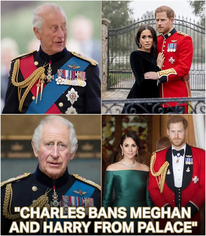 🔥 “NO MORE ROOM FOR YOU”: King Charles has reportedly issued a brutal ultimatum, declaring “I no longer have a room for you here” as he officially bans Harry and Meghan from Sandringham following the disastrous Australia scandal.