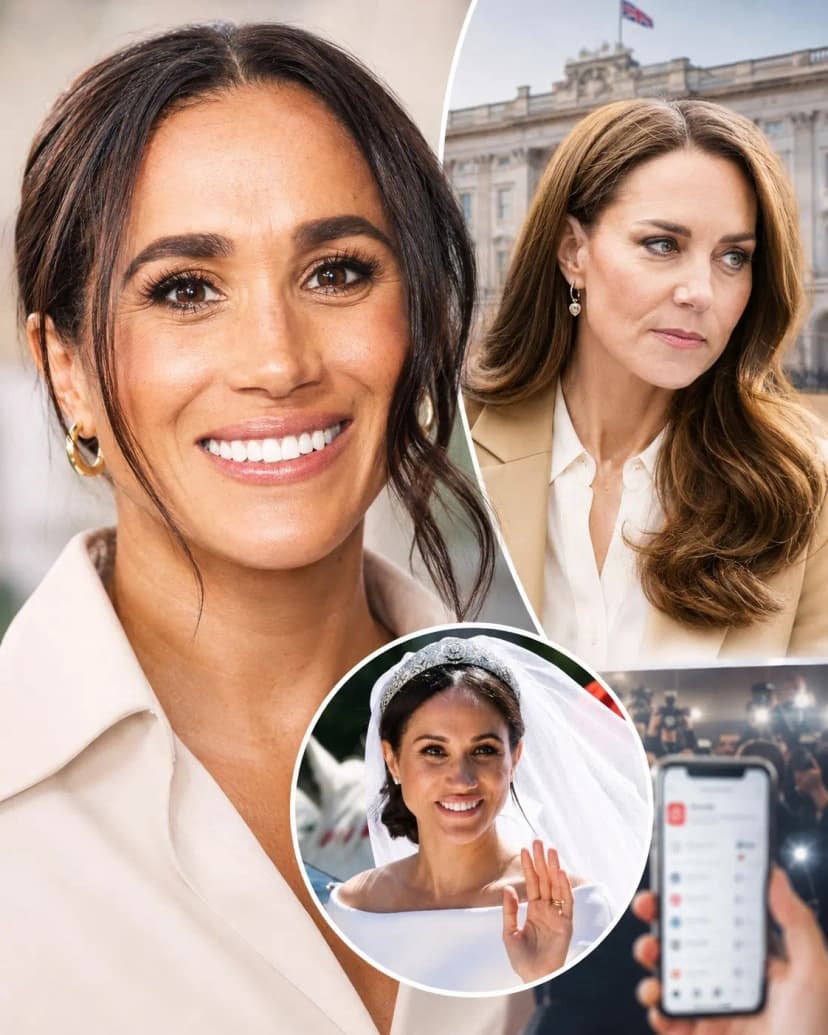 🚨 “I DON’T LIVE IN KATE’S SHADOW — I SHINE BRIGHTER!” A quote allegedly linked to Meghan, Duchess of Sussex has reignited the internet war between her supporters and fans of Catherine, Princess of Wales.