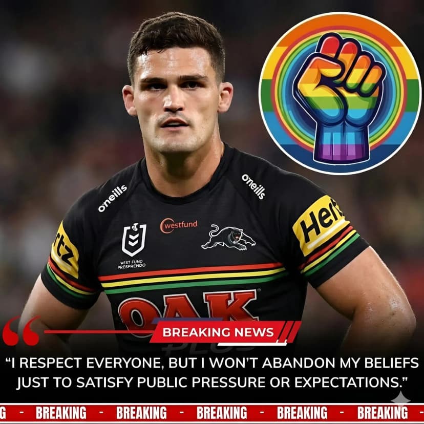 🚨 NRL DRAMA ERUPTS! Nathan Cleary has reportedly sparked a major controversy after declining to wear an LGBT-themed armband, igniting an intense debate across the rugby league world.