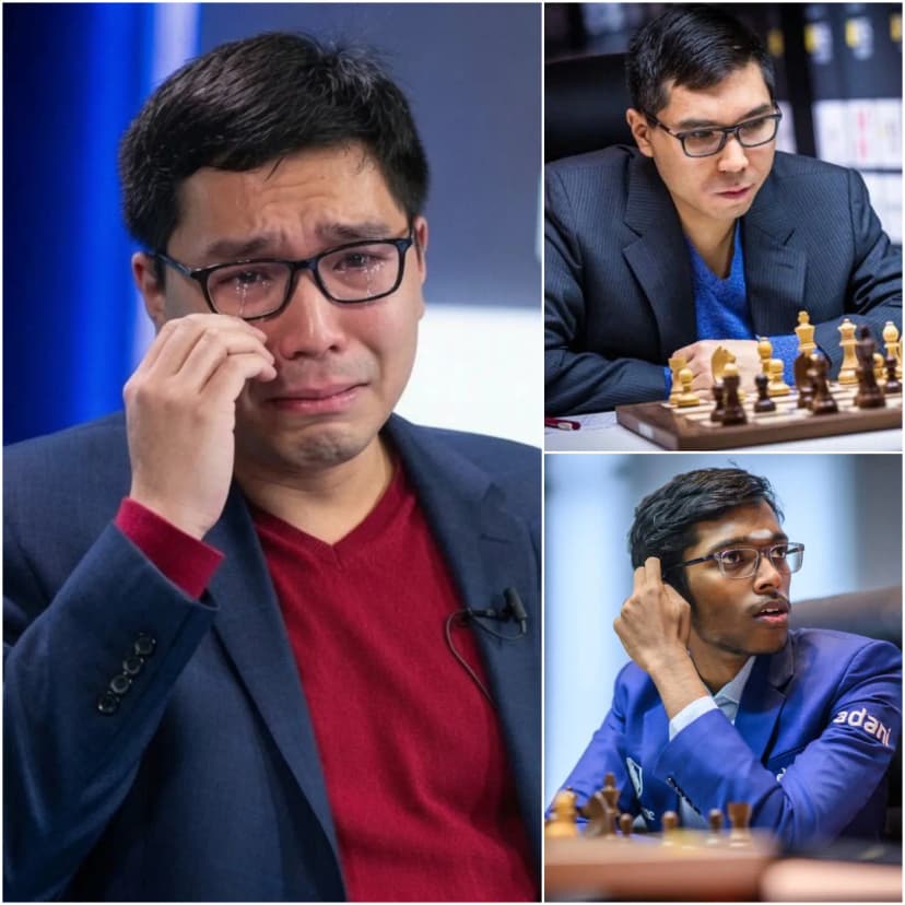 💔 TEARS THAT WILL GO DOWN IN CHESS HISTORY: Wesley So broke down in tears during his emotional confession: “I tried my best… but