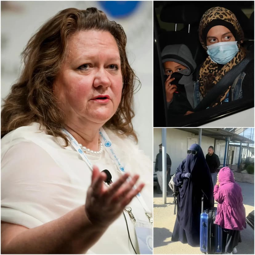 🚨 AUSTRALIA ERUPTS THIS MORNING: “Ban them all before it’s too late!” — Billionaire Gina Rinehart ignites nationwide firestorm with explosive demand to permanently block ISIS brides from returning and strip their passports forever.