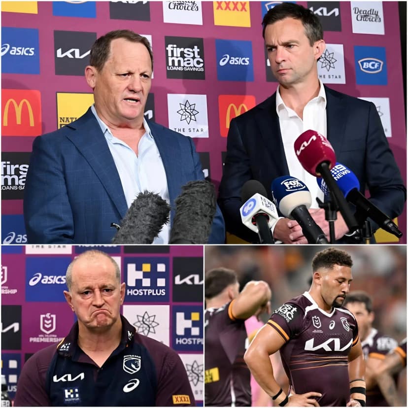 🚨 5 MINUTES AGO: “WE HAVE MADE OUR DECISION” – The Brisbane Broncos leadership has made a surprising decision regarding the future of head coach Michael Maguire following a disappointing run of results. More details below 👇👇