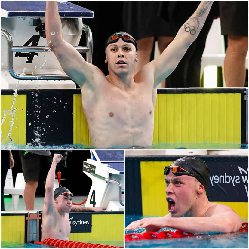 😱🏊 A SHOCKING RECORD IN THE SWIMMING WORLD! Twenty-two-year-old swimmer Sam Short has produced one of the most impressive performances in Australian swimming history by smashing the Australian and Commonwealth records in the men’s 800m freestyle with an outstanding time of 7:36.73 at the 2026 Australian Swimming Trials.