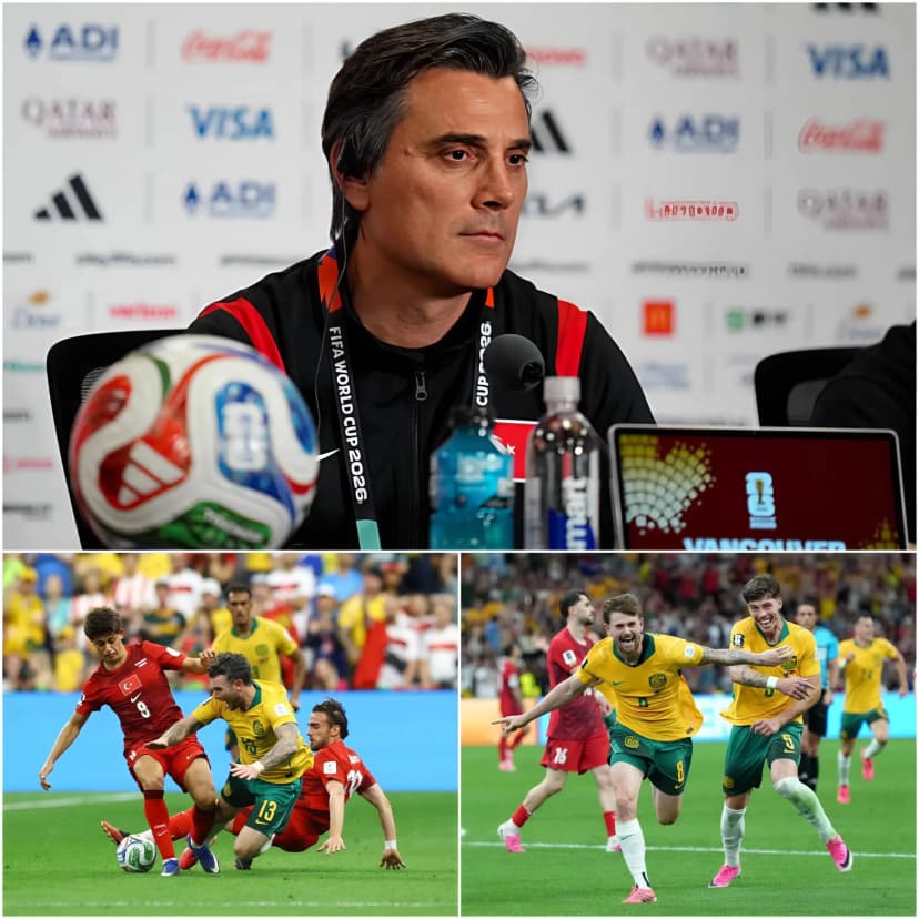15 MINUTES AGO 🚨 “Since becoming a coach, I have never seen a player as talented as him.” Those emotional words from Vincenzo Montella, head coach of the Turkish national team, praising a Socceroos player immediately created a massive wave of reaction among the public.
