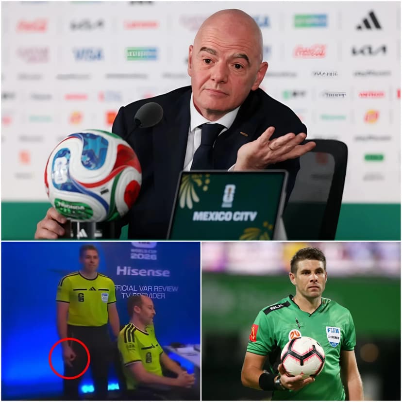 🚨🔥 WORLD CUP 2026 SHOCKER: “REMOVE HIM IMMEDIATELY!” – A major controversy has erupted at the FIFA World Cup after FIFA’s official anti-discrimination partner called for Australian referee Shaun Evans to be removed from the tournament.