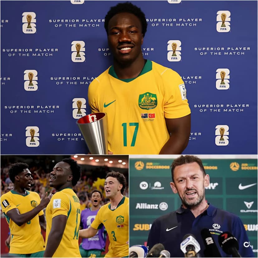 🚨 BREAKING NEWS: Nestory Irankunda, the standout star who scored Australia’s opening goal against Turkey at the 2026 World Cup and played a key role in the Socceroos’ commanding 2-0 victory, has reportedly been targeted with offensive remarks from Turkish fans and players, allegedly because he was born a refugee child of Burundian parents in Tanzania.